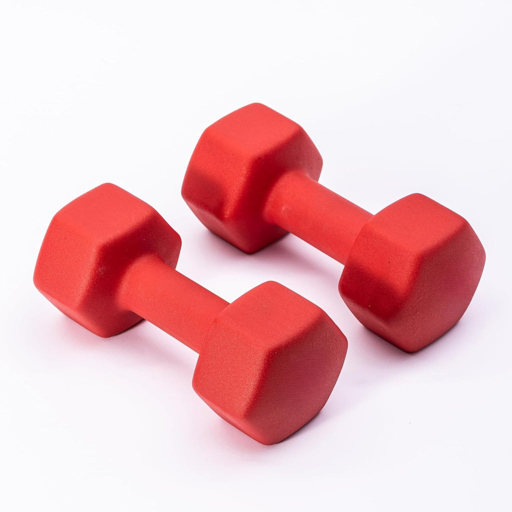 Neoprene‑Vinyl Dumbbell Set for Home Gym