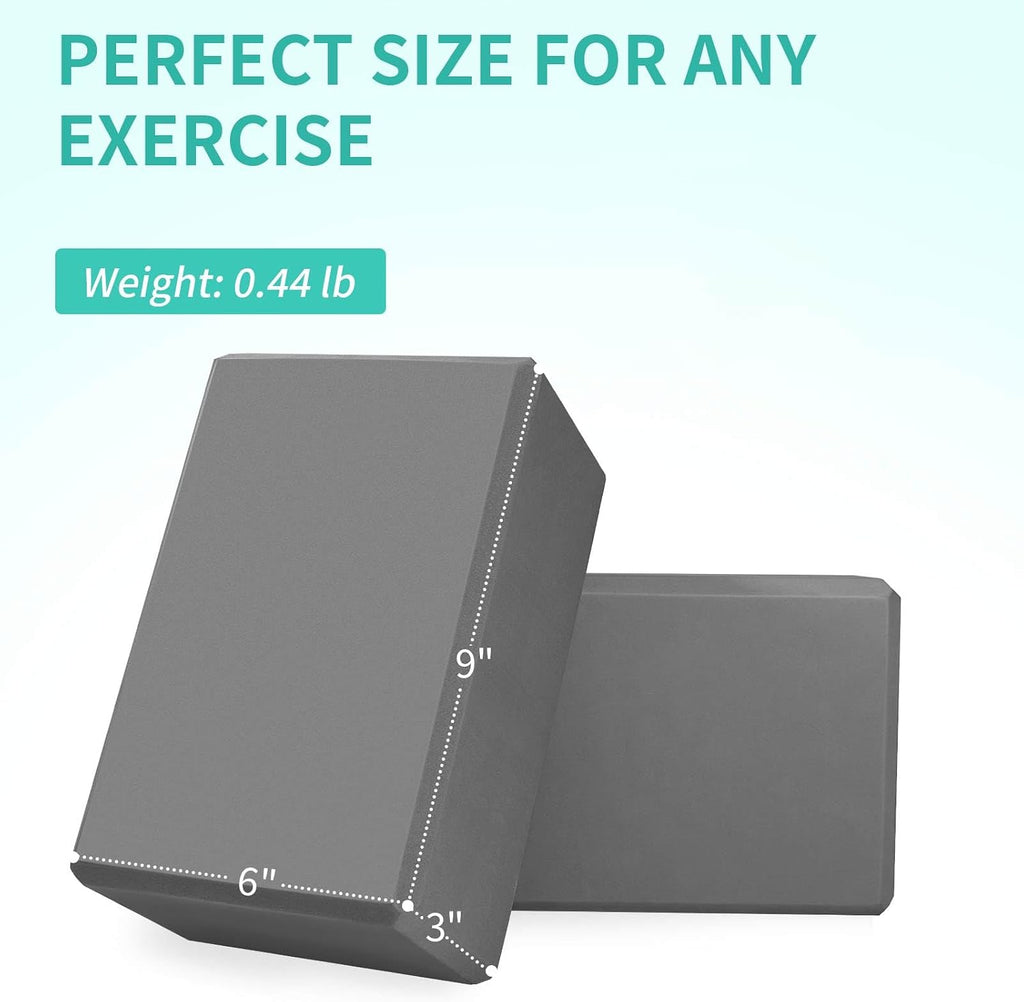 Non‑Slip Portable Lightweight Yoga Blocks