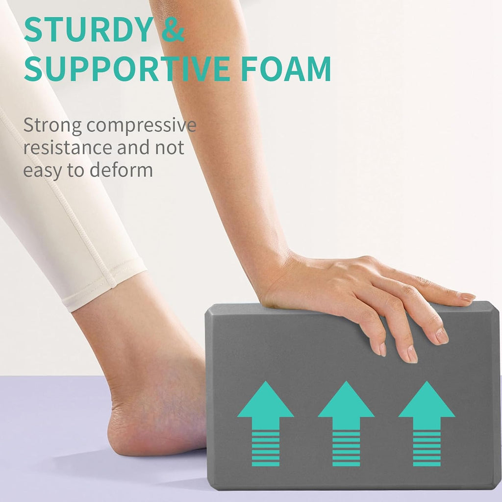 Non‑Slip Portable Lightweight Yoga Blocks