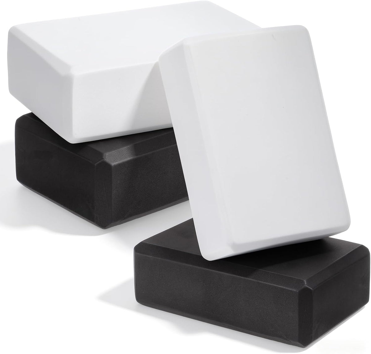 4‑Pack EVA Foam Yoga Blocks 8.9x6.7x3 Inches