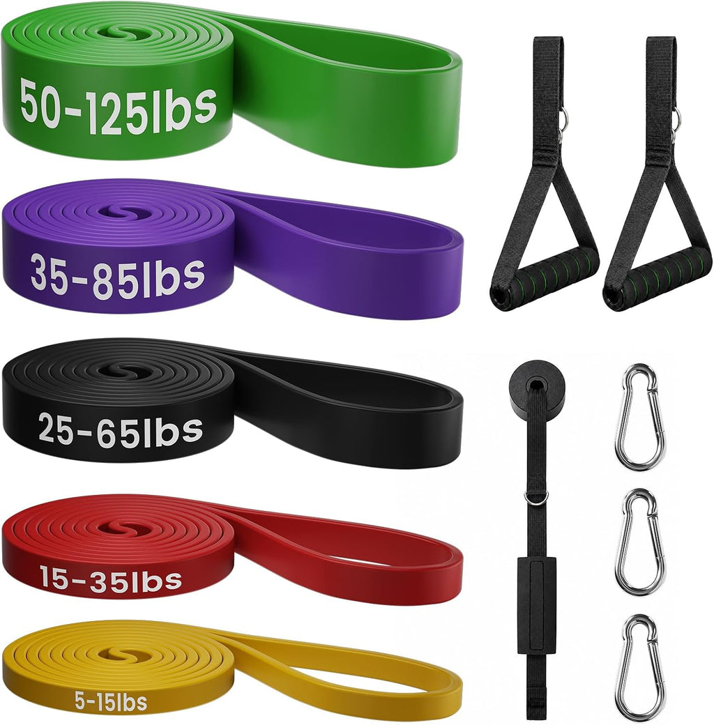 Pull‑Up Assistance Resistance Bands Set