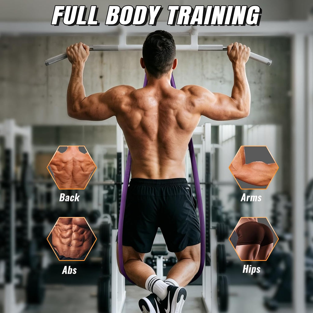 Pull‑Up Assistance Resistance Bands Set