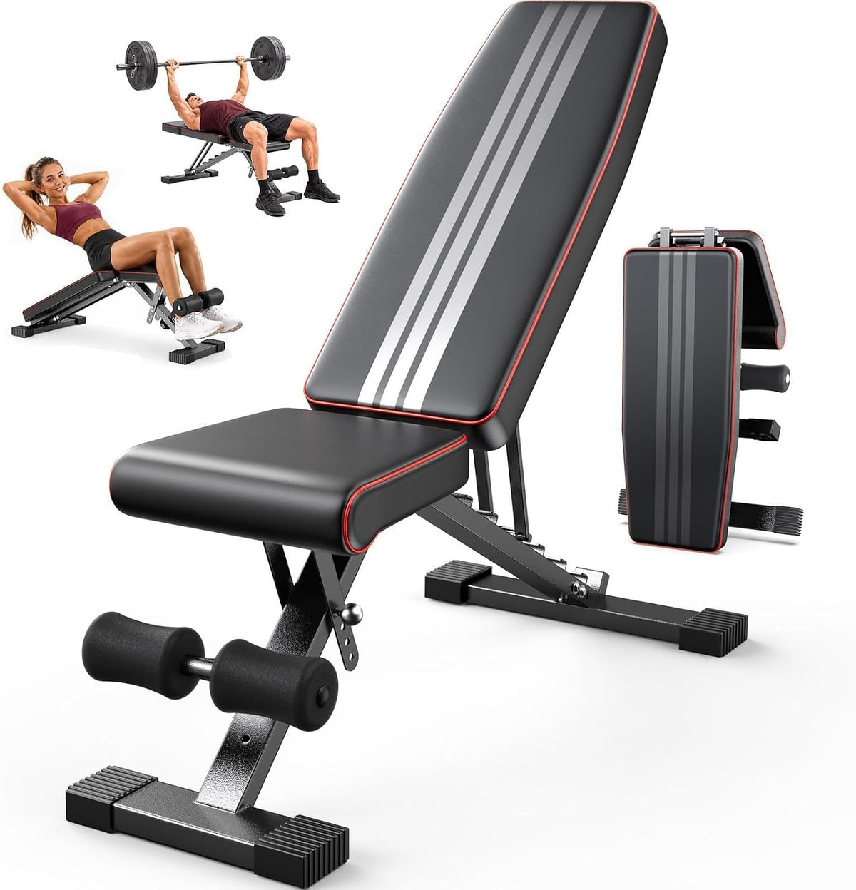 Adjustable Home Gym Weight Bench, 660LB