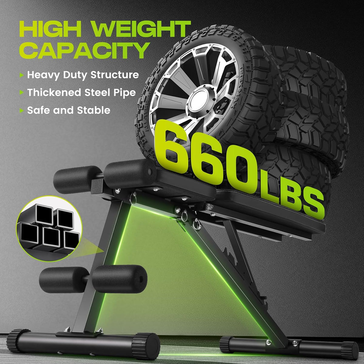 Foldable Adjustable Home Gym Weight Bench