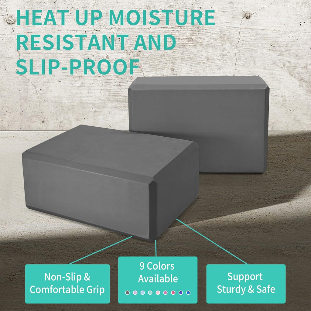 Non‑Slip Portable Lightweight Yoga Blocks