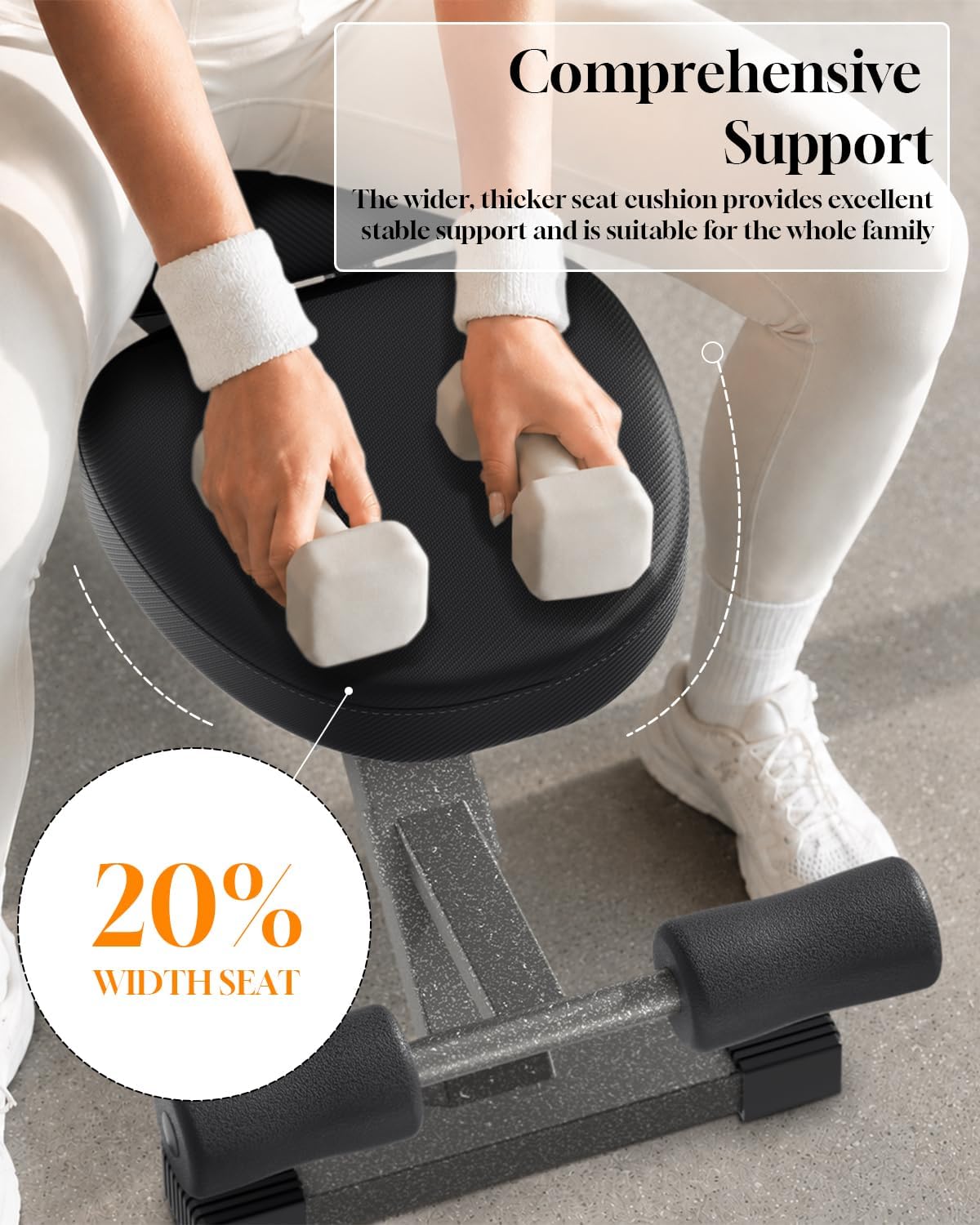 Adjustable Foldable Home Gym Fitness Bench