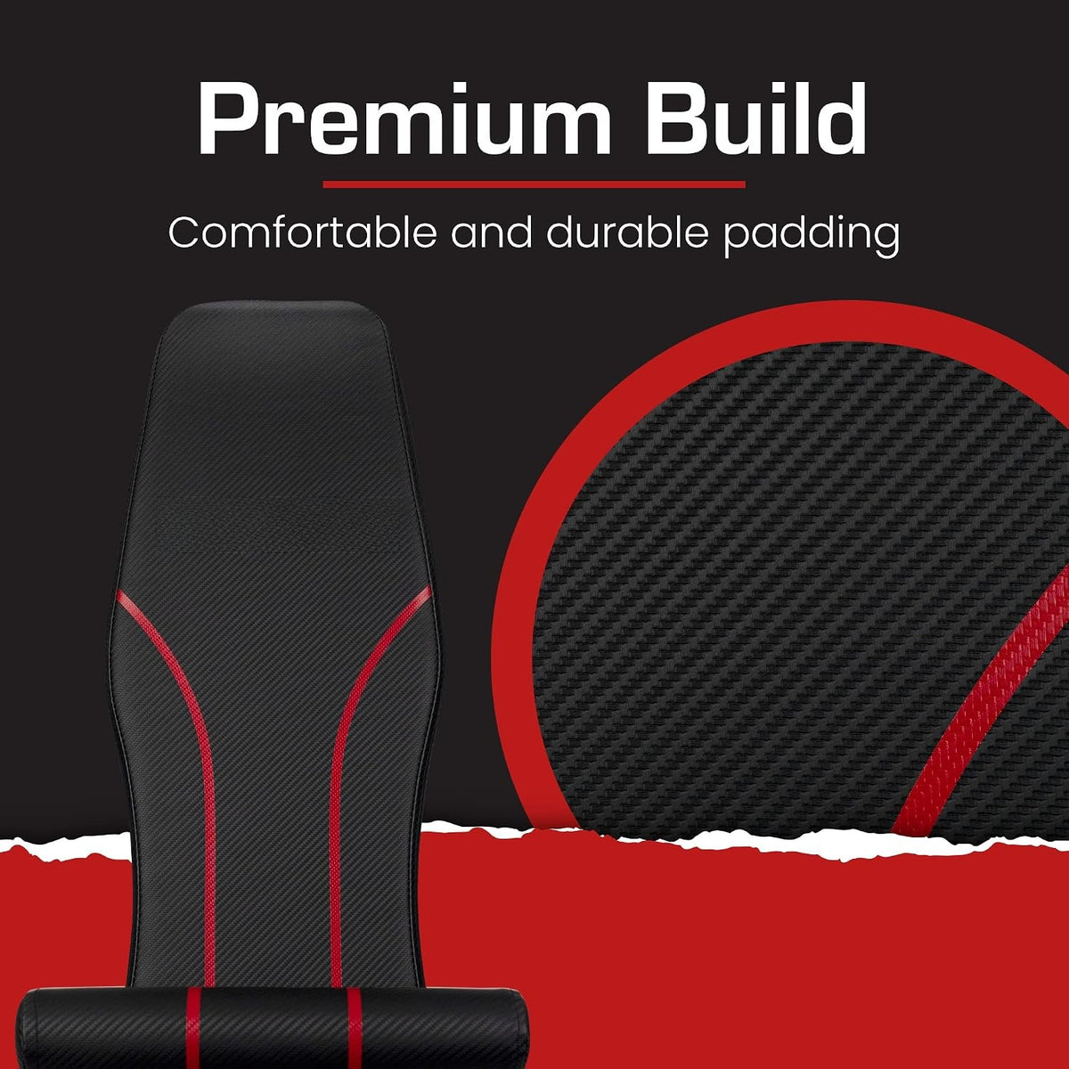 Core Home Fitness Foldable Adjustable Weight Bench