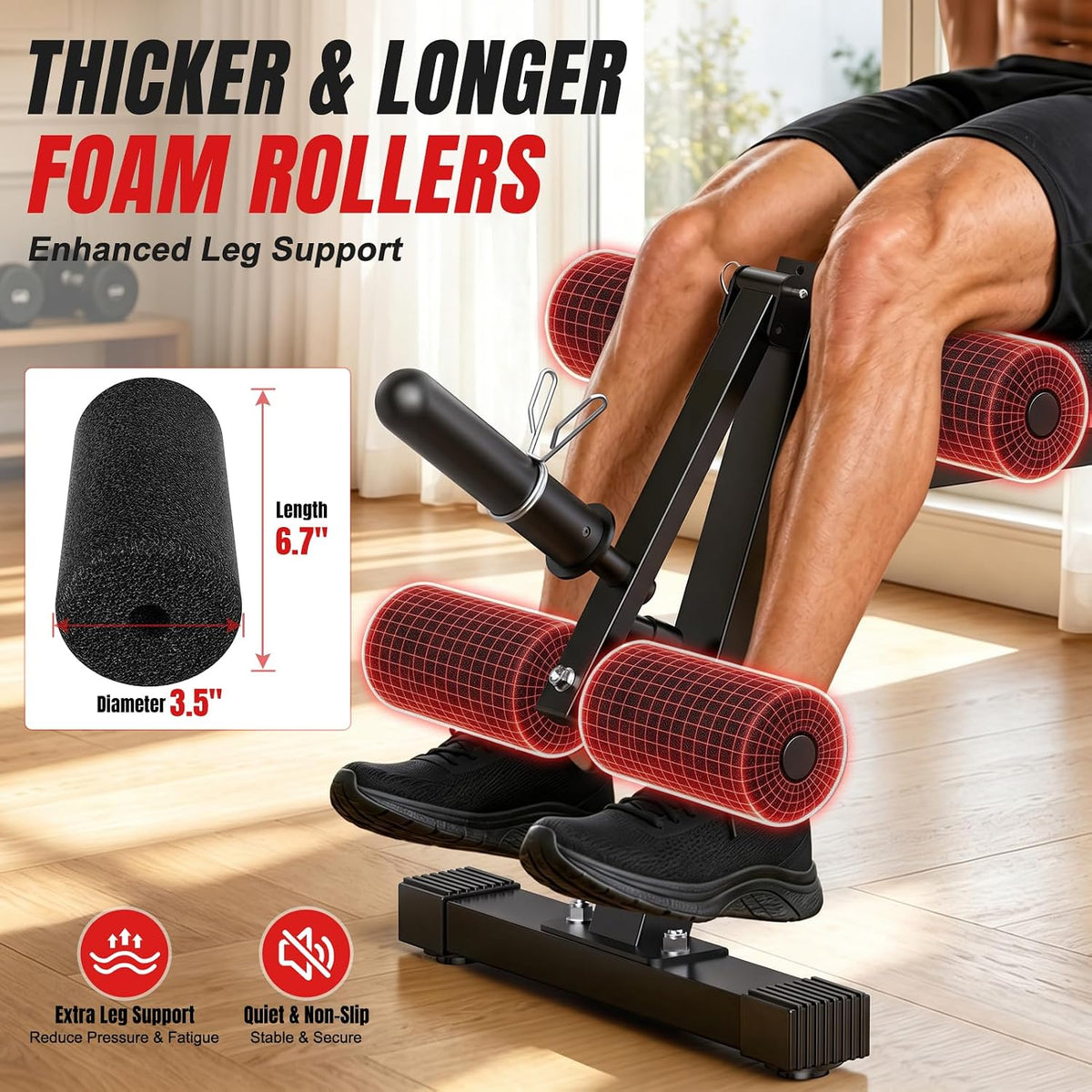 Foldable Adjustable Weight Bench