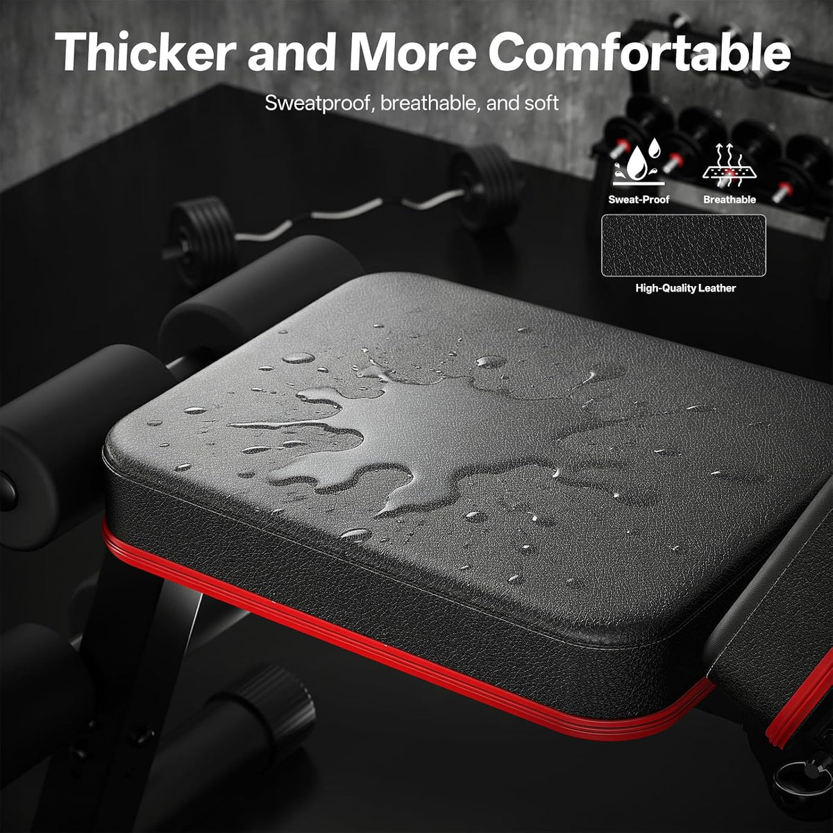 Foldable Adjustable Home Gym Weight Bench