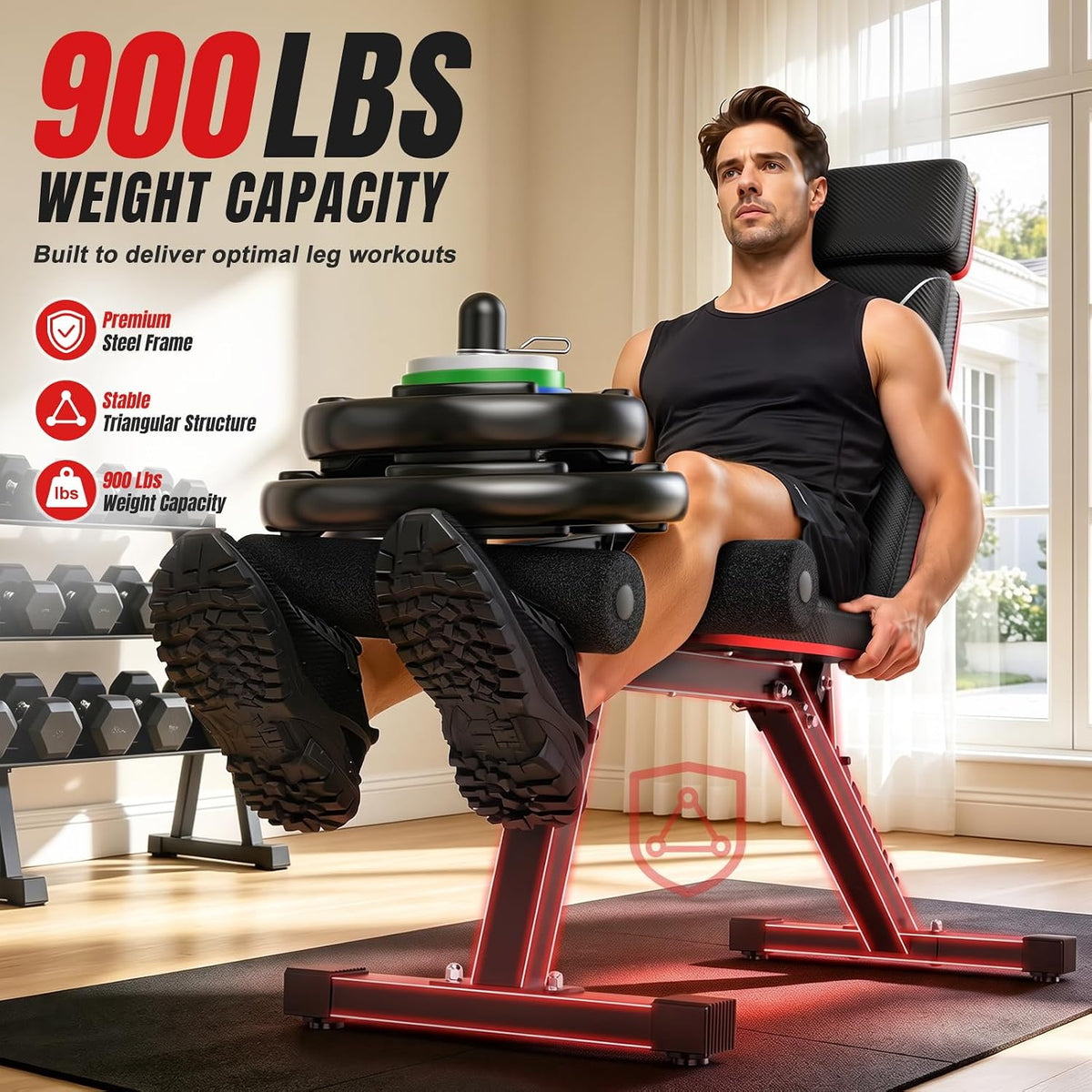 Foldable Adjustable Weight Bench