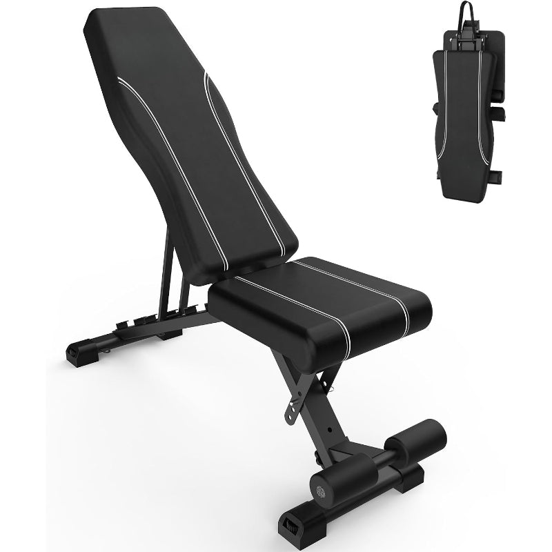 Folding FID Adjustable Weight Bench