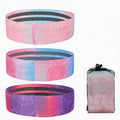 6‑Pack Non‑Slip Fabric Loop Resistance Bands