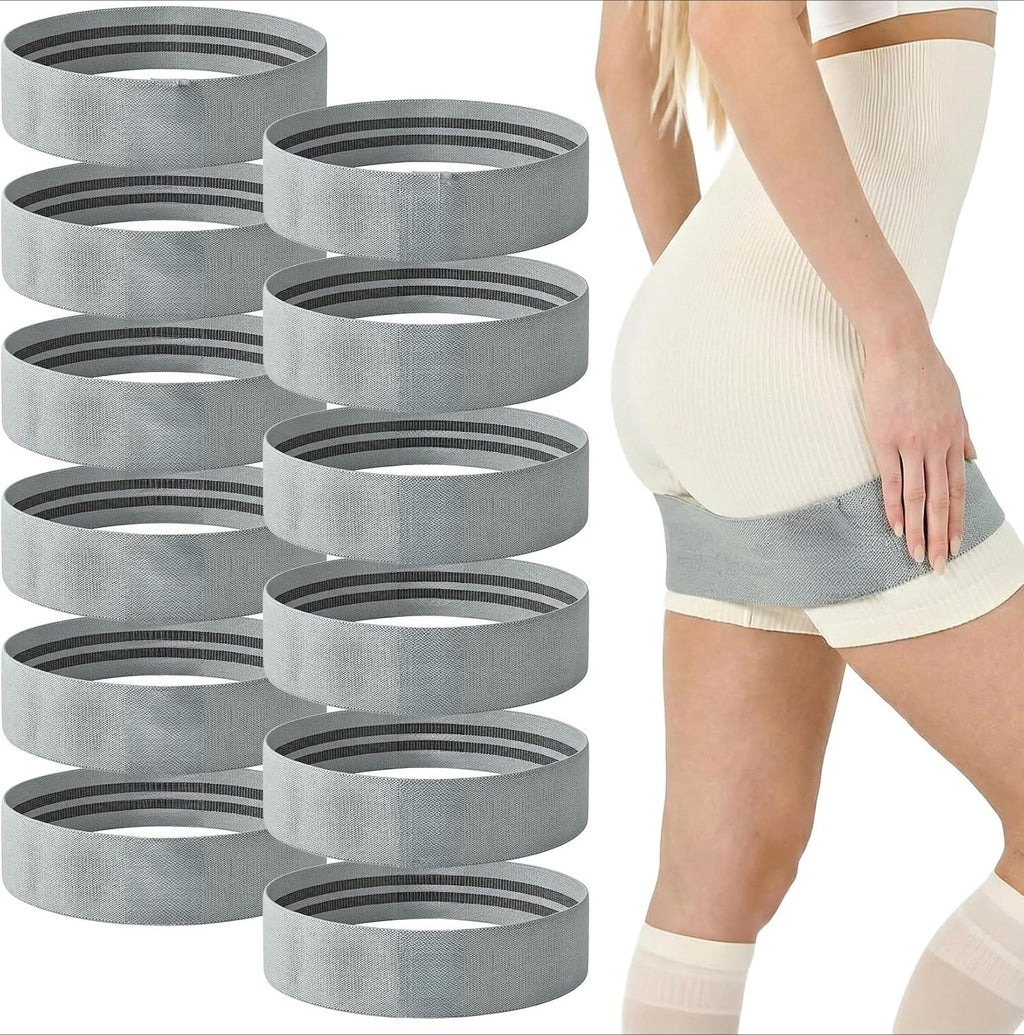 12‑Pack Fabric Fitness Booty Bands